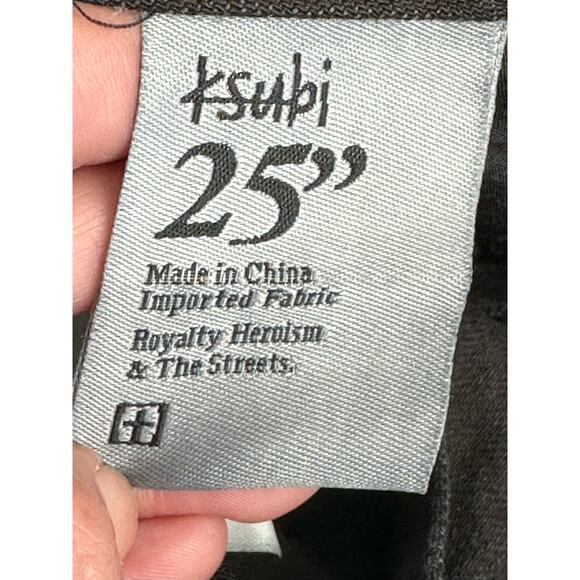 Ksubi black high & wasted jean mini skirt size 25 - 0 - Picture 4 of 15